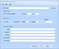 PDFArea TIF to PDF Converter screenshot